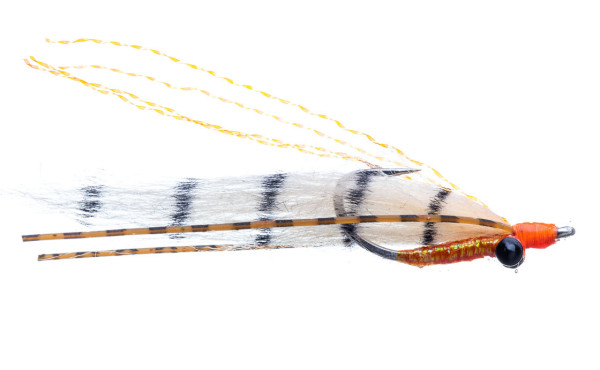 Fishient H2O Saltwater Fly - Polar Fibre Boneshrimp barred shrimp