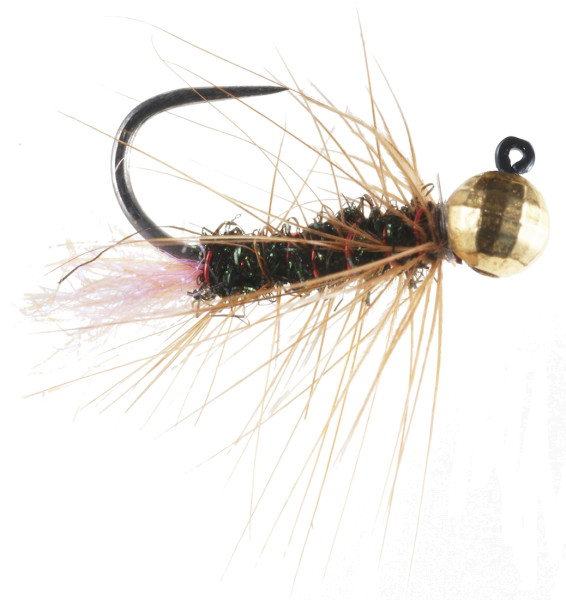Soldarini Fly Tackle Nymph - Black Spectra Nymph Pink Tail