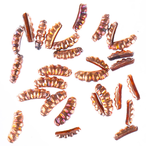 Wurm Tungsten nymph body ribbed copper