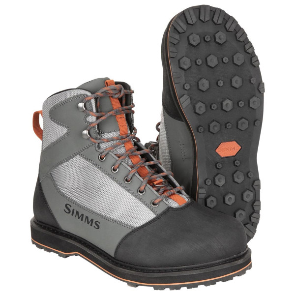 Simms Tributary Wading Boot with Rubber Sole striker grey