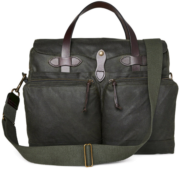 Filson 24 Hour Tin Briefcase Bag 18L otter green