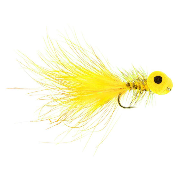 Kami Flies Streamer - Booby yellow
