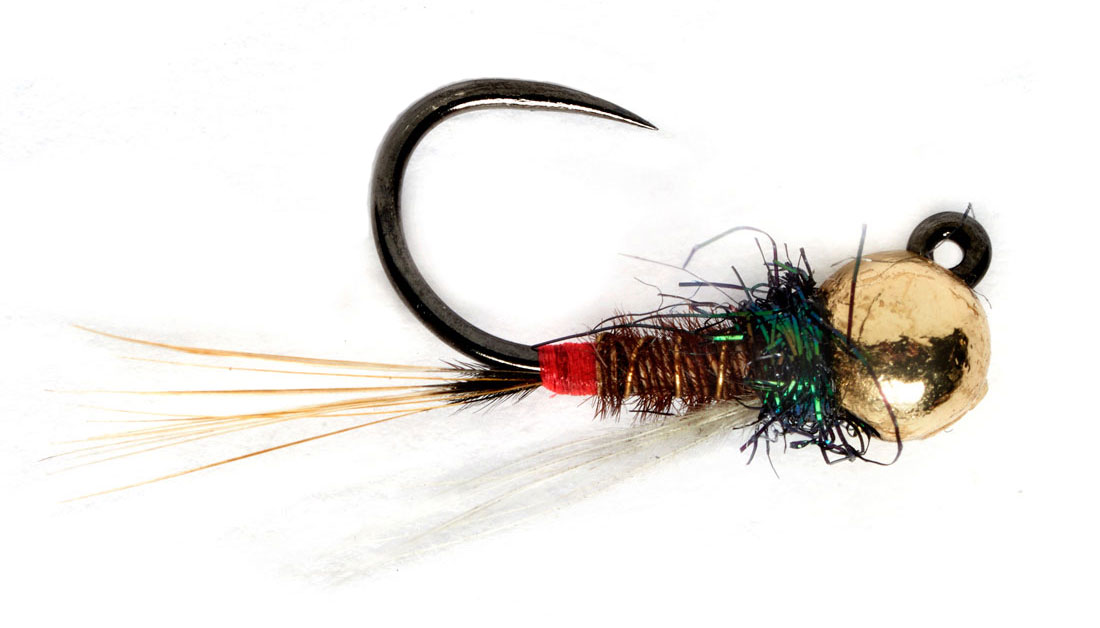 Fulling Mill Nymph - Roza's White Wing PT Jig Barbless, Jig and  Competition, Nymphs, Flies