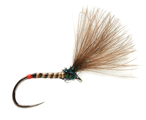 Fulling Mill Dry Fly - Roza's French Shuttlecock Barbless