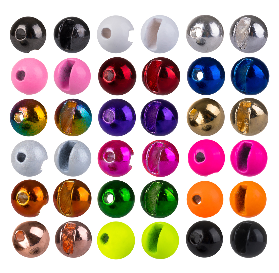 All Sizes MFC Tungsten Lucent Jig Beads/Fly Tying Materials 