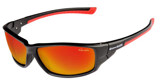 Gamakatsu G-Glasses Racer Polarized Sunglasses Gray Red Mirror