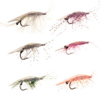 Seatrout Big UV Saltwater Shrimp #4 Sea Trout Fly Selection