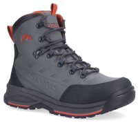 Simms Freestone Wading Boot with Rubber Sole gunmetal