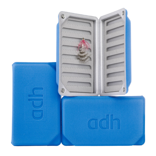 adh-fishing Foam Fly Box Large Ultralight blue