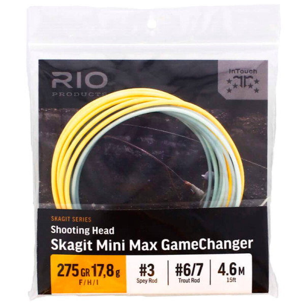 Rio Skagit Mini GameChanger Shooting Head F/H/I