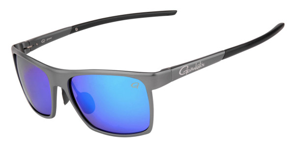 Gamakatsu G-Glasses Alu Polarized Sunglasses Grey (Ice Blue Mirror)