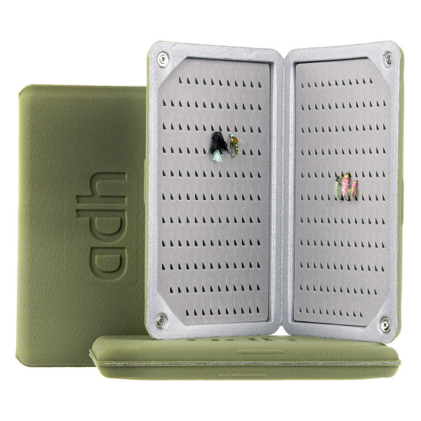 adh-fishing Foam Fly Box Nymph Ultralight olive