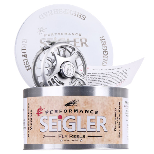 Seigler Fly Reel silver