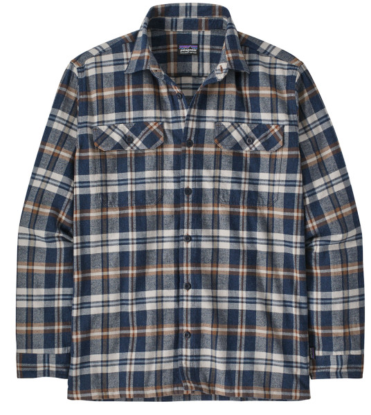 Patagonia M's L/S Organic Cotton MW Fjord Flannel Shirt FINN