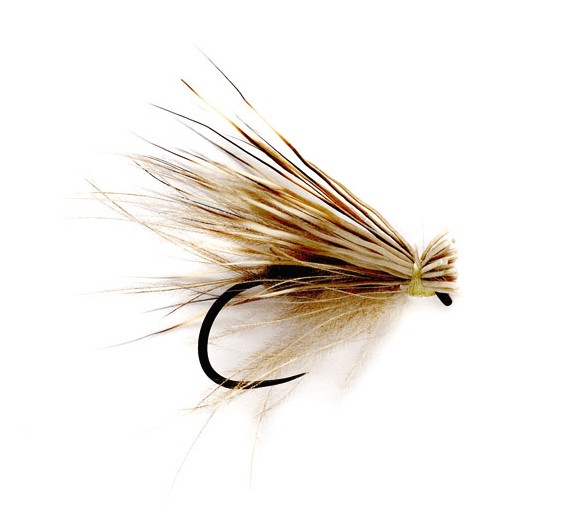 Fulling Mill Dry Fly - CDC and Elk Caddis Barbless