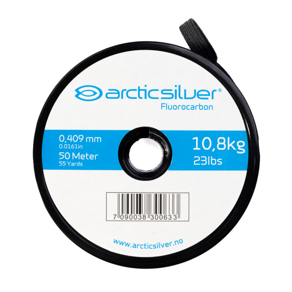 ArcticSilver Fluorcarbon Tippet on Spool