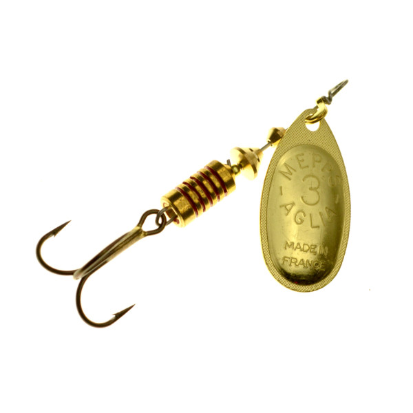 Mepps Aglia Spinner gold, Metalbaits, Lures and Baits, Spin Fishing