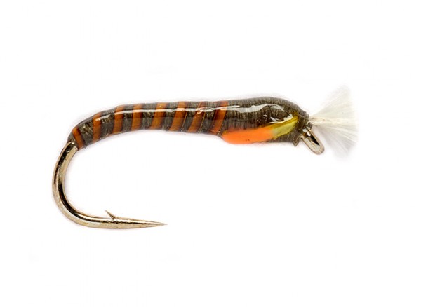Fulling Mill Nymph - Two Tone Buzzer Olive