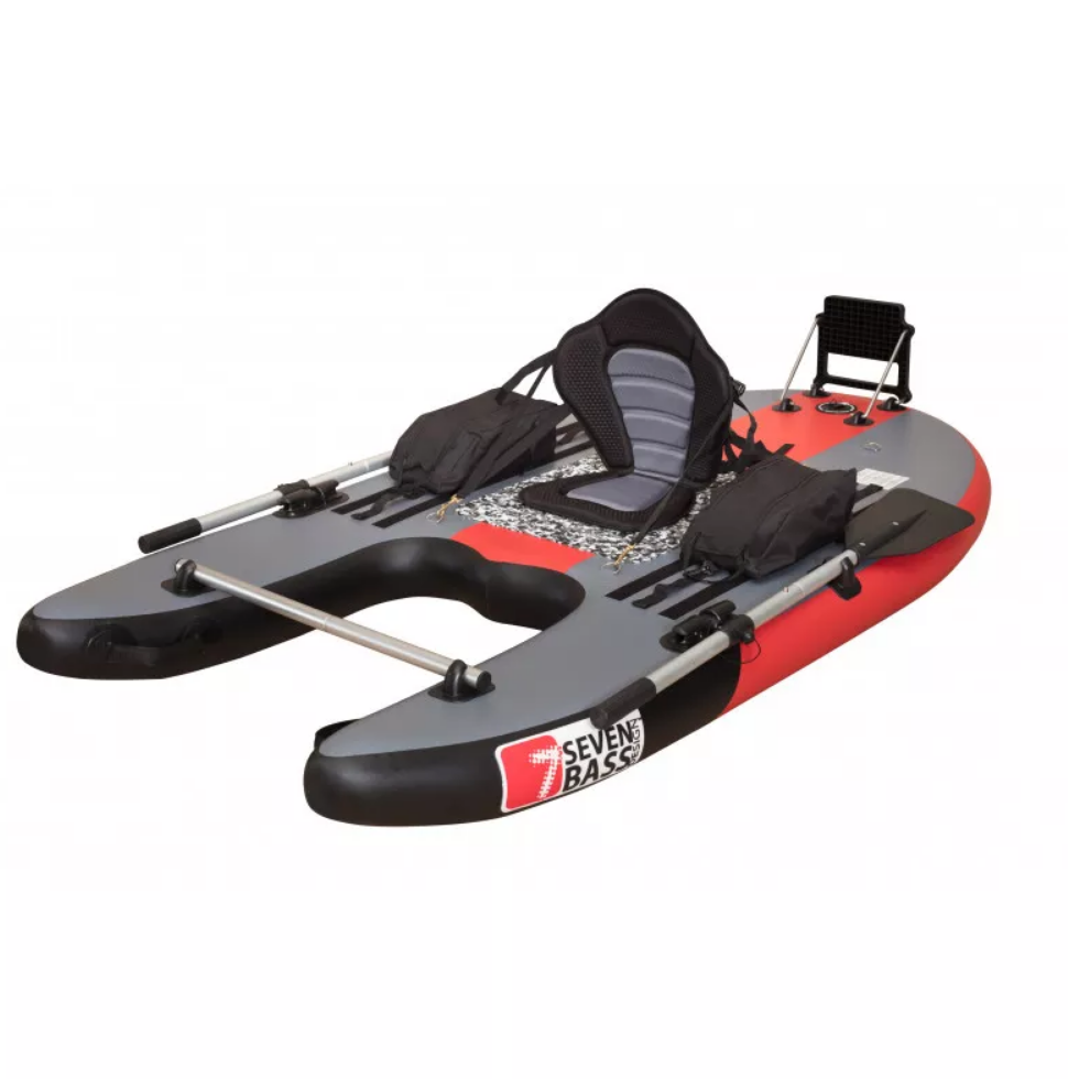 Seven Bass Design Dropstitch Line Jungle Operator Evo grey Belly