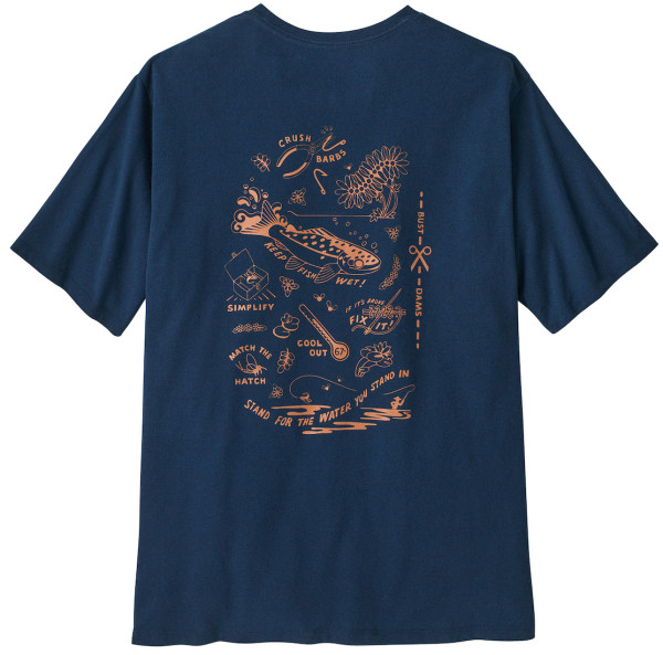Patagonia Action Angler Responsibili T-Shirt TIDB