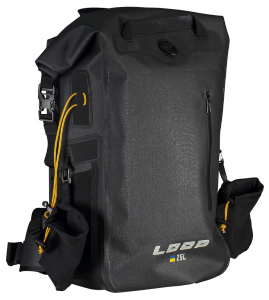 black backpack