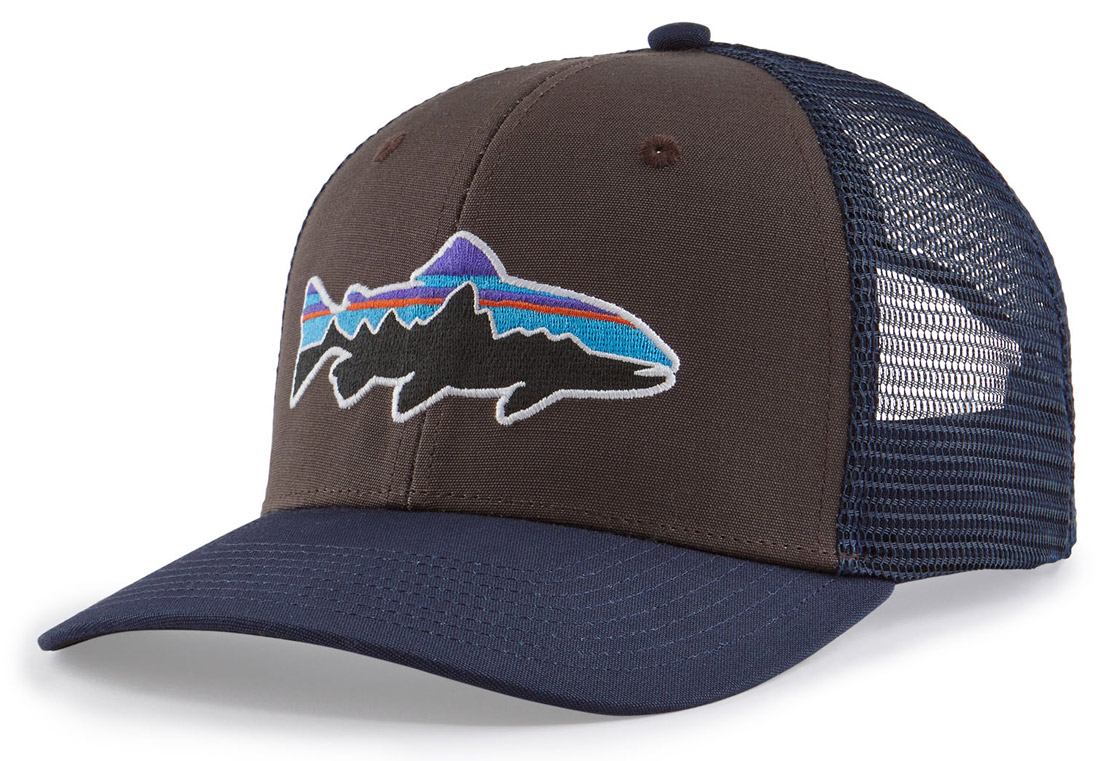 Patagonia fish logo hat Clearance