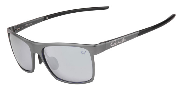 Gamakatsu G-Glasses Alu Polarized Sunglasses Light Grey (White Mirror)