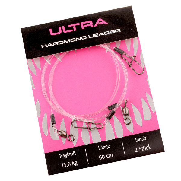 Climax Ultra Hard Mono Leader 2-Pack