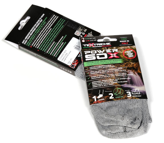 Textreme Power Sox protective socks for neoprene stocking feet metallic gray