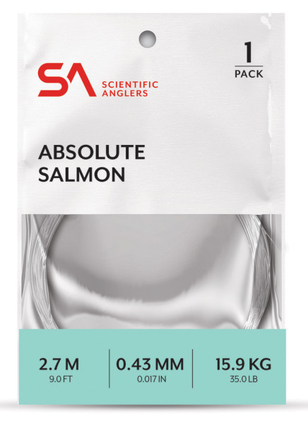 Scientific Anglers Absolute Salmon Leader 9ft.