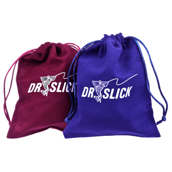 Dr. Slick Velvet Drawstring Knick Knack Bag Beutel