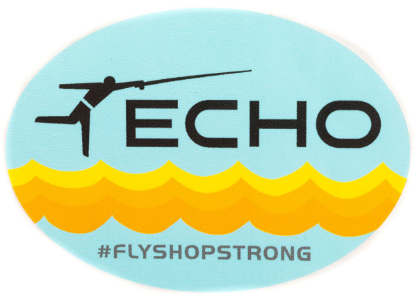 Echo FlyShopStrong Sticker