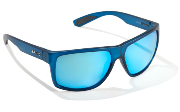 Bajio Polarized Glasses Boneville - Blue Vin Matte (Blue Mirror Glass)