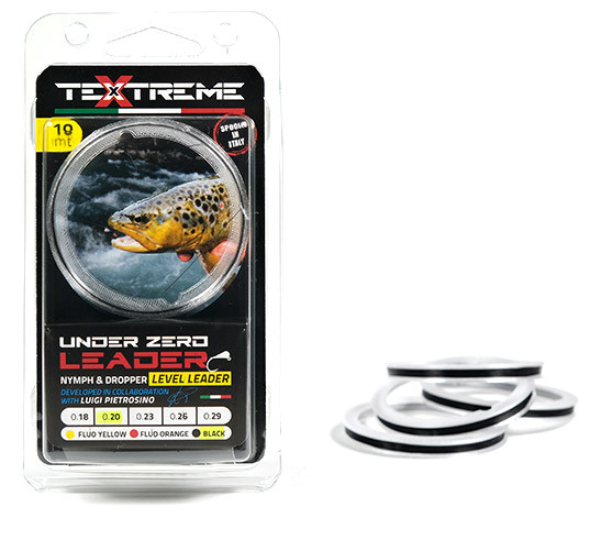 Textreme Under Zero Nymph Leader deep black