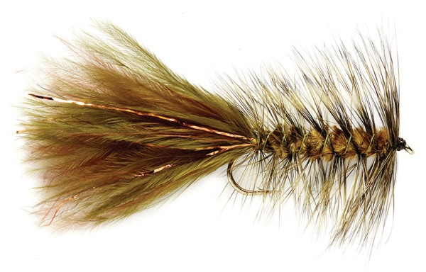 Fulling Mill Streamer - Grizzly Wooly Bugger