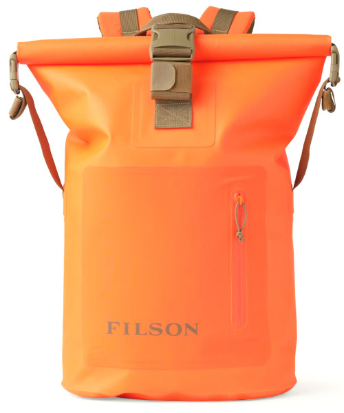 Filson Dry Backpack Rolltop 28L flame