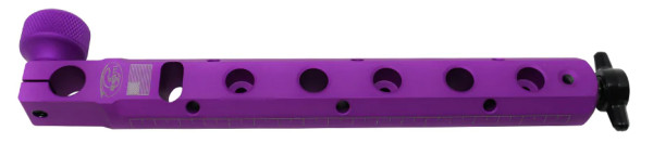 Renzetti Tool Bar for tying vises purple 6 Inch