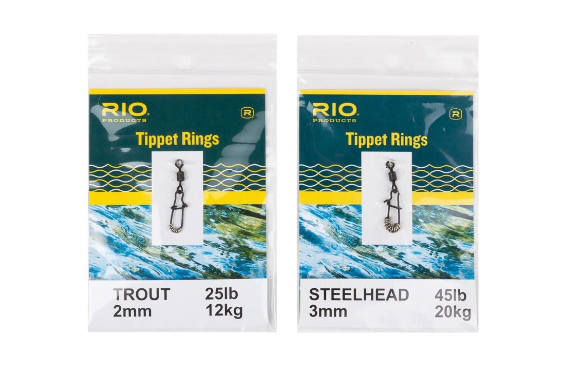 Rio Tippet Rings with fit-up aid