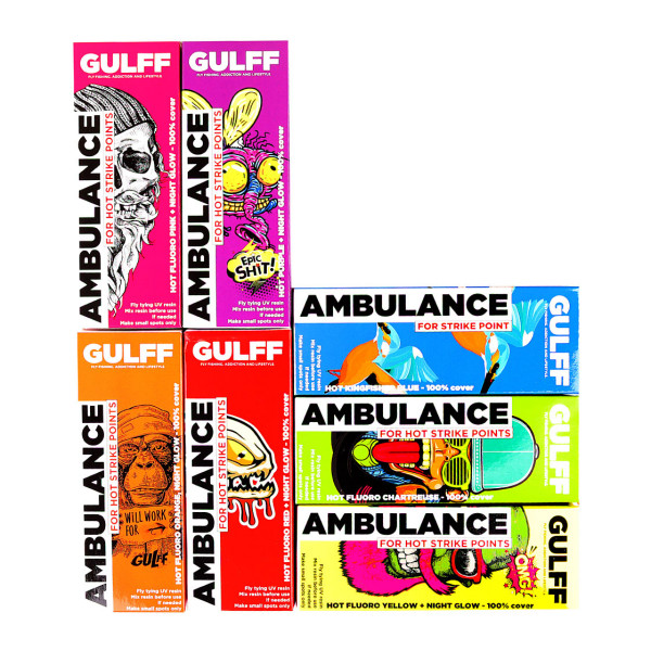 Gulff Ambulance Color UV Resin