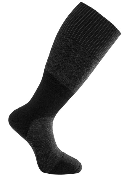 Woolpower Socks Skilled Classic Knee-High 400 dark grey/black