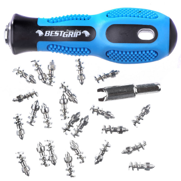 Textreme Tungsten Stud Kit with Power Tool for felt soles