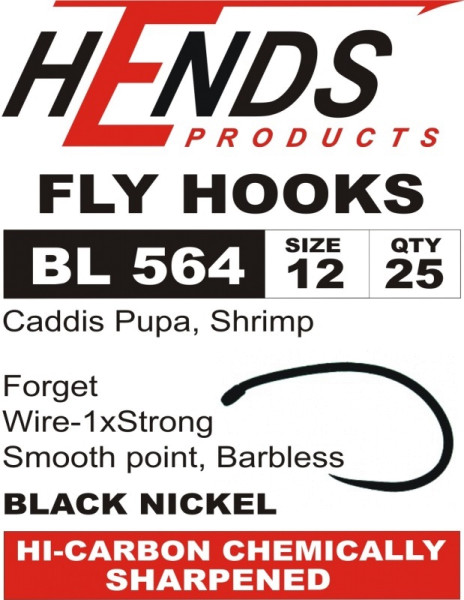 Hends BL 564 Caddis Pupa Hook