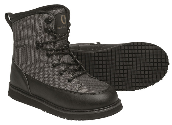 Kinetic RockGaiter ll Wading Boot with Rubber Sole olive Wading Boots Clothing adh fishing
