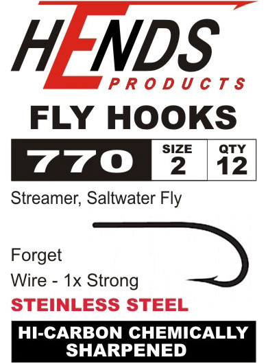 Hends 770 Saltwater Fly Streamer Hook