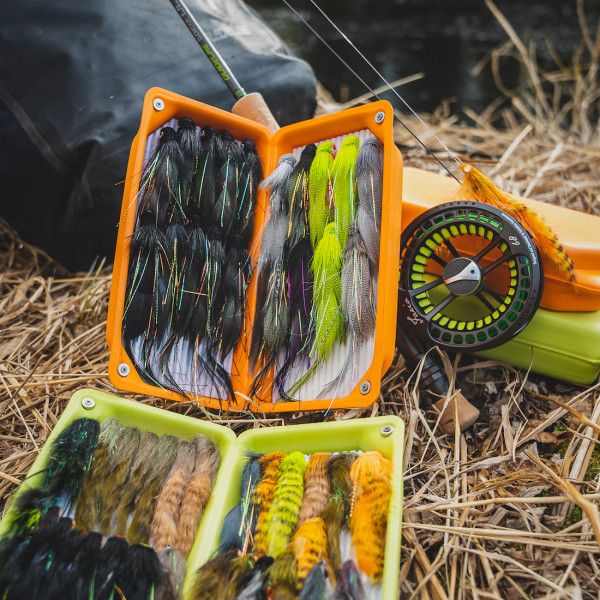 Guideline Ultralight Fly Box XL lime green Fly Boxes Equipment