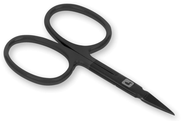 Loon Ergo Arrow Point Scissors Tying Scissors black