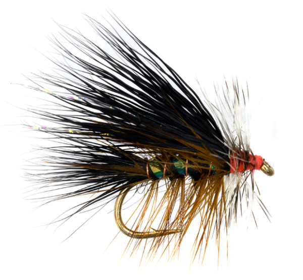 Fulling Mill Dry Fly - Jackie's Hot Head Sooty Olive Stimulator