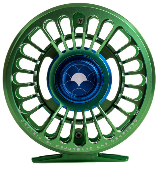 Alfa Arctic Fly Reel lime green