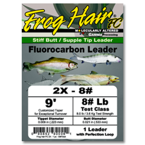 Frog Hair Fluorocarbon Leader