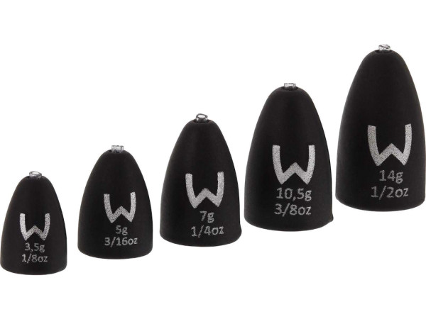 3/16oz LEAD WORM WEIGHTS BY S & J's TACKLE BOX 10 PER PACK 